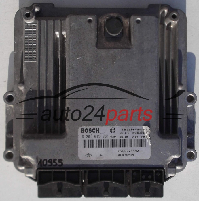 MOTORSTEUERGERÄT ECU STEUERGERAT RENAULT LAGUNA 2.0 DCI BOSCH 0 281 015 781