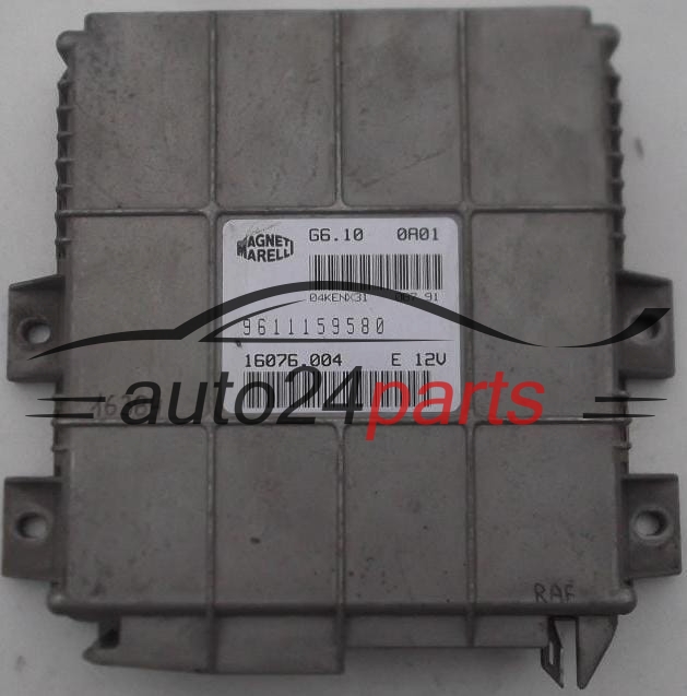 Μονάδα Ελέγχου Κινητήρα CITROEN PEUGEOT 1.8 D MAGNETI MARELLI G6.10 0A01, G6100A01, 16076.004, 16076004, 9611159580