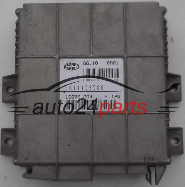 Μονάδα Ελέγχου Κινητήρα CITROEN PEUGEOT 1.8 D MAGNETI MARELLI G6.10 0A01, G6100A01, 16076.004, 16076004, 9611159580