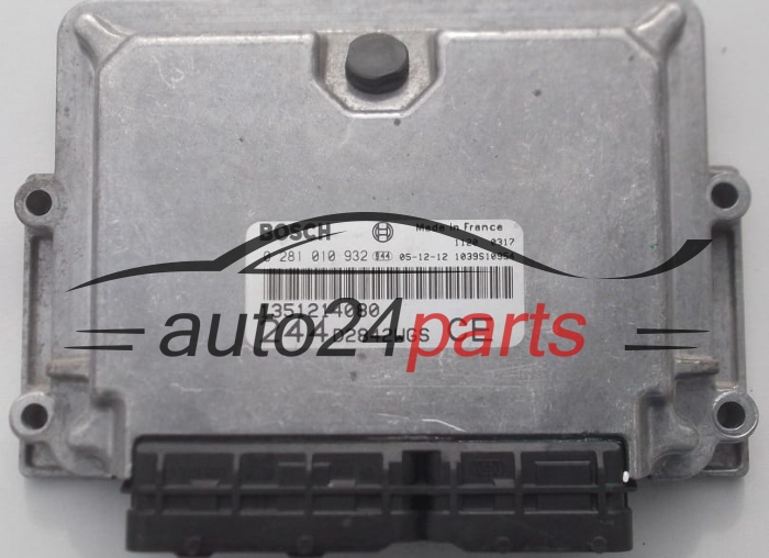 Μονάδα Ελέγχου Κινητήρα FIAT  PEUGEOT  CITROEN  2.8 JTD BOSCH 0 281 010 932,  1351214080