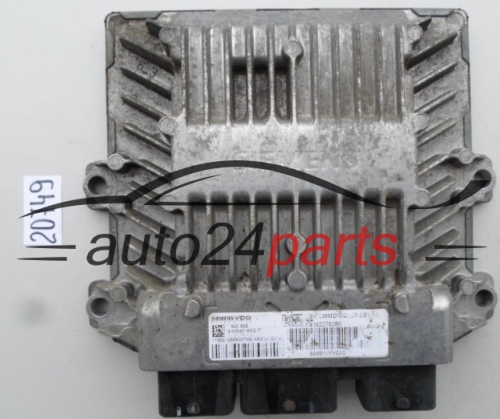 KOMPUTER STEROWNIK SILNIKA CITROEN PEUGEOT 1.4 HDI SIEMENS VDO 5WS40168G-T, 5WS40168GT, 9662276280, SID805