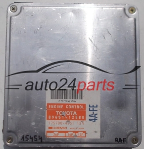KOMPUTER STEROWNIK SILNIKA TOYOTA COROLLA DENSO 175700-4251, 1757004251, 89661-12880, 8966112880, 4A-FE - 