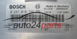 CENTRALINA MOTORE RENAULT CLIO MEGANE BOSCH 0 281 010 788, 8200195750, HOM 8200049304