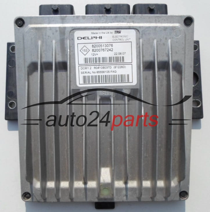 Μονάδα Ελέγχου Κινητήρα CLIO 1.5 DCI Delphi R0410B037D, 8200513076, 8200767242