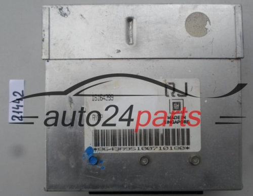 KOMPUTER STEROWNIK SILNIKA OPEL VECTRA C16NZ GM 16164389 QJ, 16164389QJ, AYCP