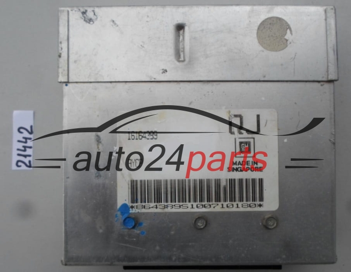 KOMPUTER STEROWNIK SILNIKA OPEL VECTRA C16NZ GM 16164389 QJ, 16164389QJ, AYCP