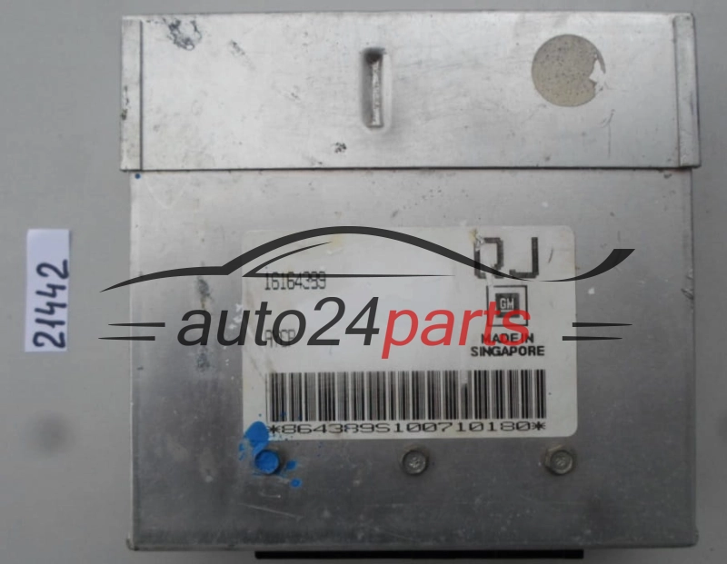 KOMPUTER STEROWNIK SILNIKA OPEL VECTRA C16NZ GM 16164389 QJ, 16164389QJ, AYCP