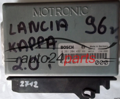 MOTORSTEUERGERÄT ECU STEUERGERÄT LANCIA KAPPA 2.0 BOSCH 0261204492, 0 261 204 492, 0 046 466 621 0, 46 466 621, 46466621 