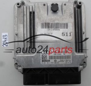 KOMPUTER STEROWNIK SILNIKA AUDI A6 2.0 TDI BOSCH 0 281 011 850, 0281011850, 03G 906 016 BF, 03G906016BF, EDC16U31 - 20413
