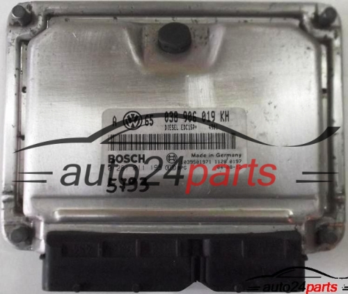 MOTORSTEUERGERÄT ECU STEUERGERAT VW VOLKSWAGEN SKODA 1.9 TDI BOSCH 0 281 011 195, 0281011195, 038 906 019 KH, 038906019KH 