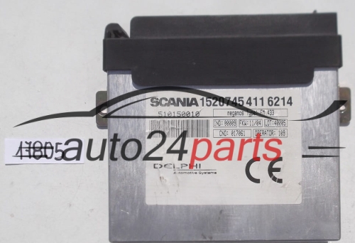 KOMPUTER STEROWNIK SILNIKA SCANIA 1520745411 6214, 510150010, W3 6214