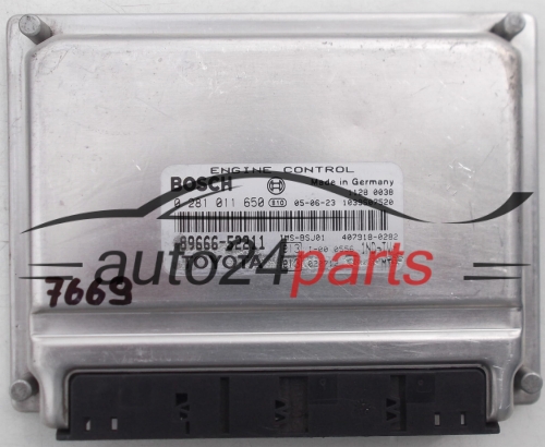 calculateur moteur pour toyota yaris, verso 1.4