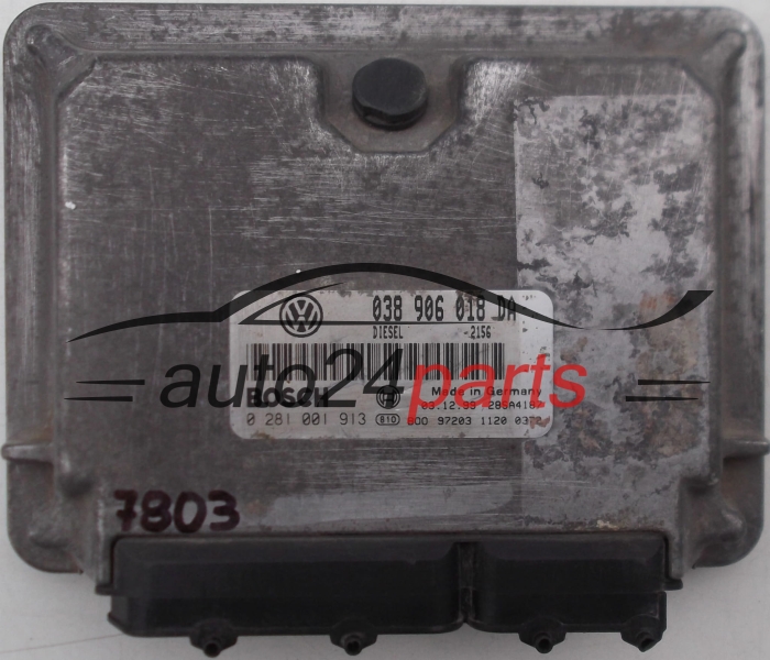 calculateur moteur pour vw volkswagen golf, polo 1.9 tdi 
