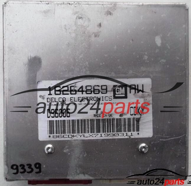 MOTORSTEUERGERÄT ECU STEUERGERAT OPEL CORSA B 1.4, 16264869 AW