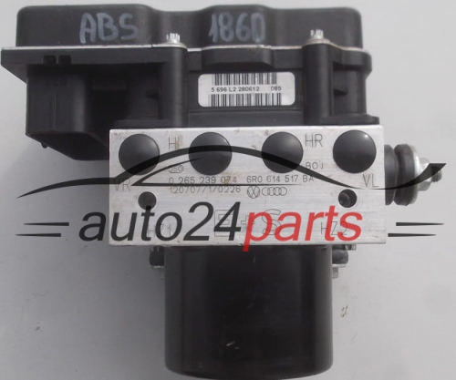 Aντλία ABS VOLKWAGEN POLO BOSCH 0 265 239 074,  6R0 614 517 BA