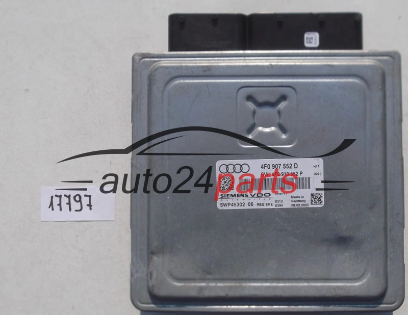 KOMPUTER STEROWNIK SILNIKA AUDI A6 2.4 SIEMENS VDO 5WP45302 06