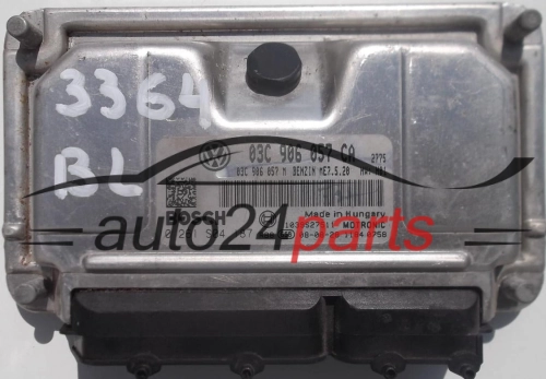 CENTRALINA MOTORE SEAT IBIZA 1.6 03C906057CA, 03C906057M, BOSCH 0261S04187, 1039S27511
