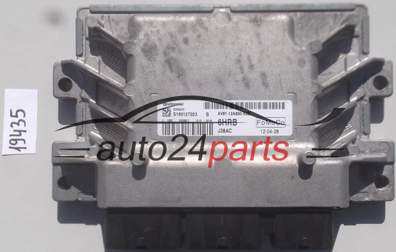 KOMPUTER STEROWNIK SILNIKA FORD 1.6 TDCI S180127023 B, S180127023B, AV61-12A650-AZB, AV6112A650AZB