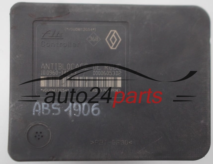 BOMBA HIDRAULICA Y CENTRALITA ABS RENAULT LAGUNA 8200007442B, ATE 10.0206-0001.4,  P5IT2AAY1, 10.0960-1404.3 