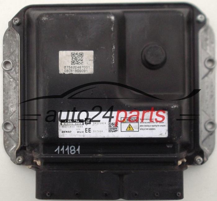 MOTORSTEUERGERÄT ECU STEUERGERAT OPEL ASTRA III 1.7 CDTI, DENSO 98025829