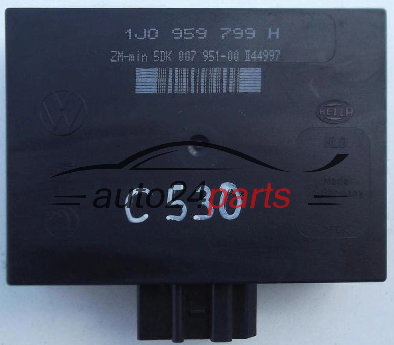 COMFORT CONTROL MODULE VW SEAT SKODA HELLA 5DK 007 951-00,  1J0 959 799 H