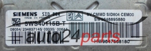 Μονάδα Ελέγχου Κινητήρα CITROEN C2 1.4 HDI SIEMENS 5WS40115B-T