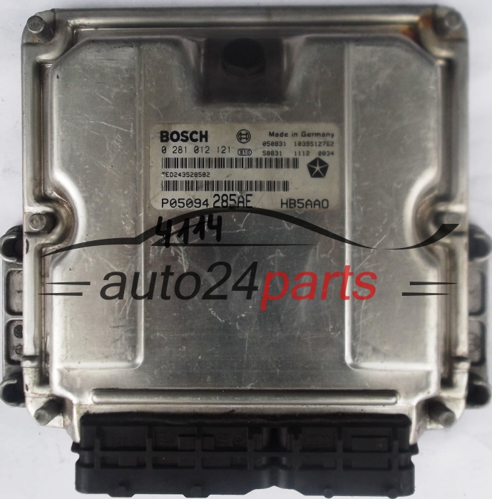 Μονάδα Ελέγχου Κινητήρα CHRYSLER VOYAGER 2.8 CRD BOSCH 0 281 012 121, 0281012121, P05094285AE