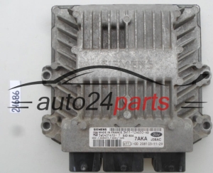 KOMPUTER STEROWNIK SILNIKA FORD FIESTA FUSION 1.4 TDCI SIEMENS 5WS40141D-T, 5WS40141DT, 3N11-12A650-AB, 3N1112A650AB - 21686