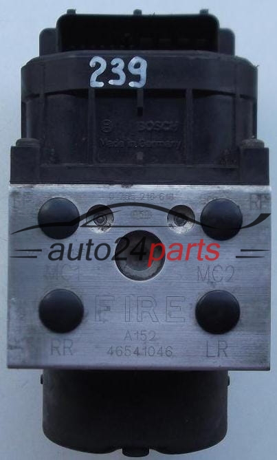 Pompa ABS i sterownik FIAT PUNTO 0265216618 46541046 0273004336