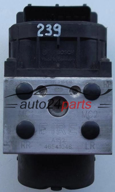 Pompa ABS i sterownik FIAT PUNTO 0265216618 46541046 0273004336