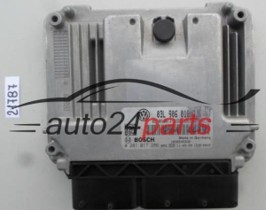 Μονάδα Ελέγχου Κινητήρα VW VOLKSWAGEN JETTA BOSCH 0 281 017 286, 0281017286, 03L 906 018 GJ, 03L906018GJ, EDC17CP46