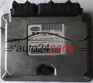 CALCULATEUR MOTEUR FIAT MAREA IAW4GF3M, IAW4GF.3M, IAW 4GF.3M/HW403/2001-AFA, 60665604 6160051500, 61600.515.00