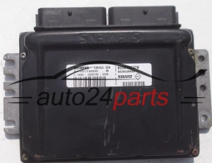 CENTRALINA DO MOTORE RENAULT CLIO 1.2 SIEMENS S110115000 B, S110115000B, 8200162378, 8200029658