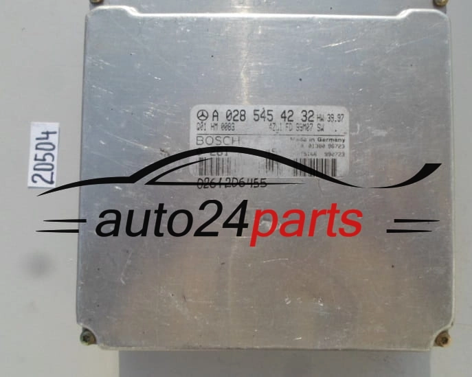MERCEDES C CLASS W202 1.8, BOSCH 0 261 206 455, 0261206455, A 028 545 42 32, A0285454232