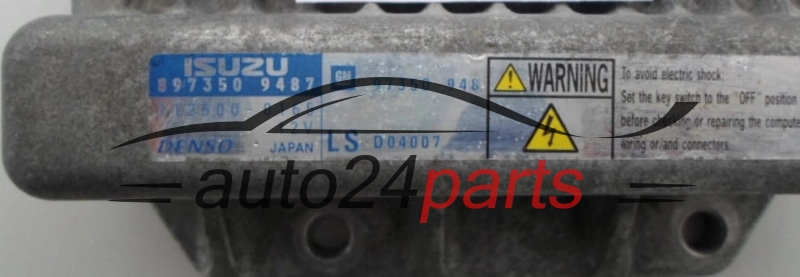 CALCULATEUR MOTEUR OPEL MERIVA 1.7 CDTI  DENSO 112500 0165