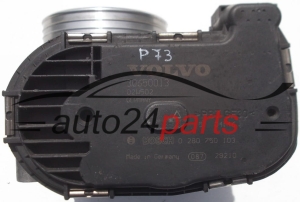 BOITIER DE PAPILLON VOLVO 30650013, BOSCH 0 280 750 103, 0280750103 