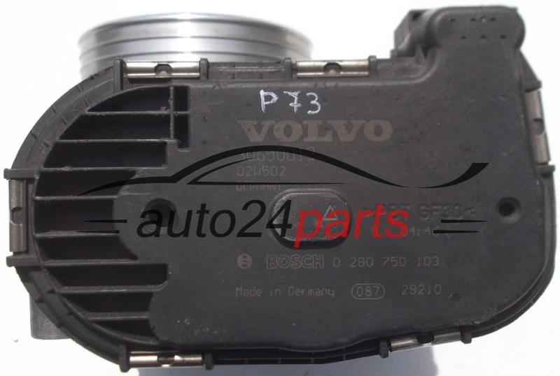 BOITIER DE PAPILLON VOLVO 30650013, BOSCH 0 280 750 103, 0280750103 