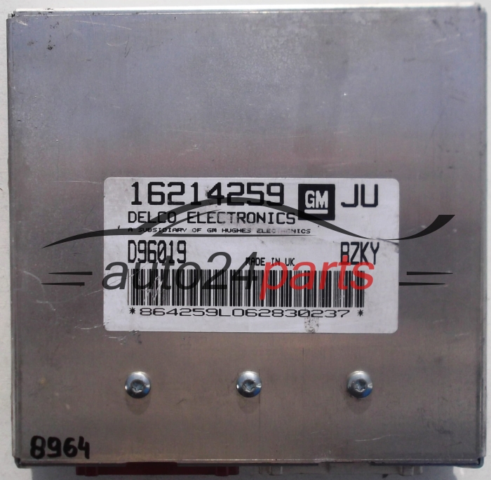 Μονάδα Ελέγχου Κινητήρα OPEL ASTRA 1.6 X16XE DELCO 16214259 JU, 16214259JU, D96019, CDJF, BZKY, CKYH