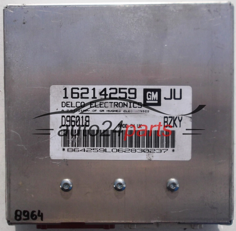 Μονάδα Ελέγχου Κινητήρα OPEL ASTRA 1.6 X16XE DELCO 16214259 JU, 16214259JU, D96019, CDJF, BZKY, CKYH