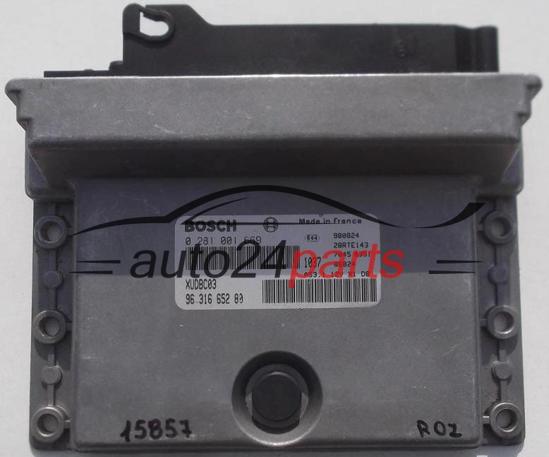 KOMPUTER STEROWNIK SILNIKA CITROEN XANTIA 1.9 TD BOSCH 0 281 001 669
