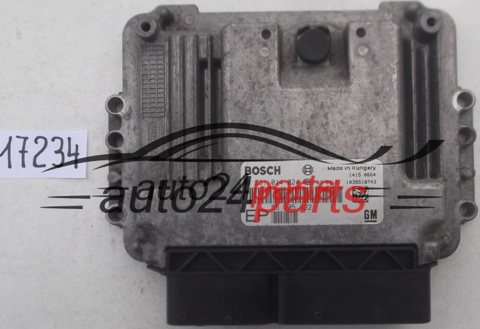 CALCULATEUR MOTEUR OPEL ASTRA ZAFIRA 1.9 CDTI BOSCH 0 281 014 024, 0281014024, GM 55 205 622 EP, 55205622EP, 55205622 
