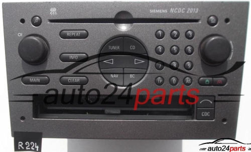 RADIO CD NAVI NCDC 2013 OPEL VECTRA 5WK76640 / 313203739 / 24441241 