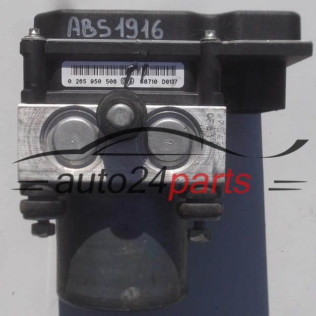 POMPE HYDRAULIQUE ET CALCULATEUR d'ABS AUDI A6 BOSCH 0 265 234 382,  4F0 614 517 R,  0 265 950 506