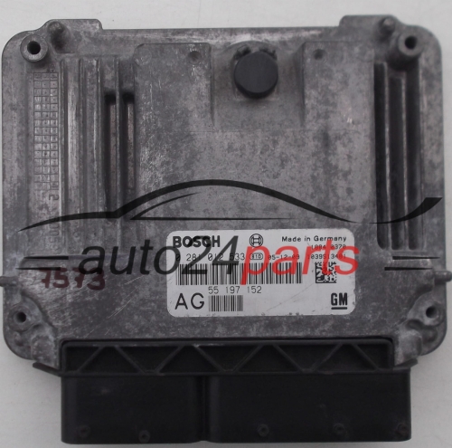 ECU ENGINE CONTROLLER OPEL VECTRA SIGNUM 1.9 CDTI Z19DT Z19DTL Z19DTH 55197152 AG, 55 197 152 AG, BOSCH 0281012533 , 0 281 012 533, 55189926, 55 189 926, 6235370, 62 35 370