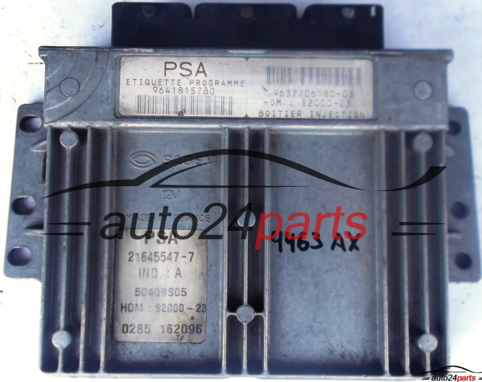 calculateur moteur pour peugeot 206 1.4