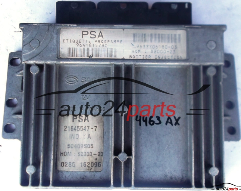 calculateur moteur pour peugeot 206 1.4