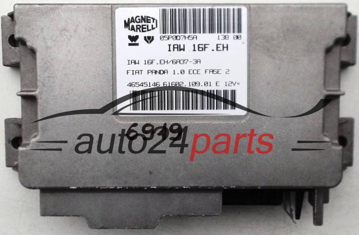 FIAT PANDA 1.0 IAW 16F. EH, IAW16FEH, 46545146, 61602.109.01 E, 6160210901 