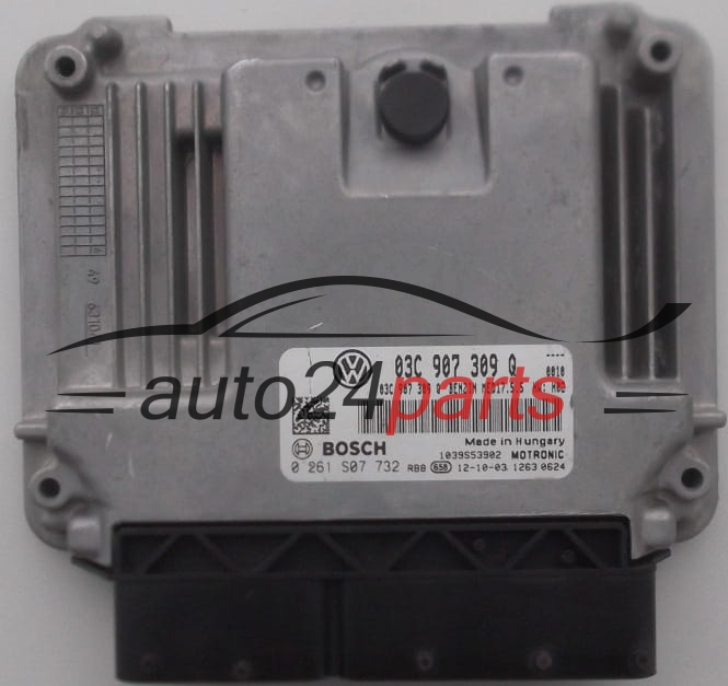 Μονάδα Ελέγχου Κινητήρα VOLKSWAGEN TIGUAN 1.4 TSI BOSCH 0 261 S07 732,  03C 907 309 Q