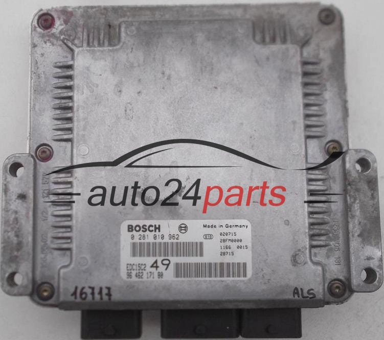 Μονάδα Ελέγχου Κινητήρα CITROEN XSARA II 2.0, BOSCH 0 281 010 962