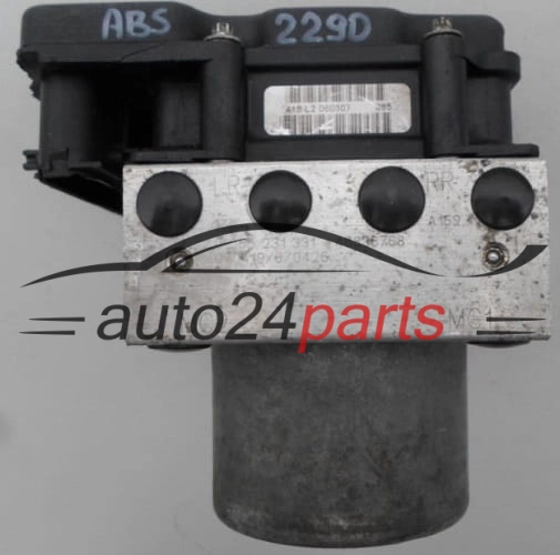 ABS FIAT PUNTO BOSCH 0 265 231 331, 0265231331, 46836768, 0 265 800 315, 0265800315
